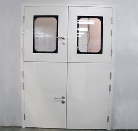 鋼質(zhì)門固定窗